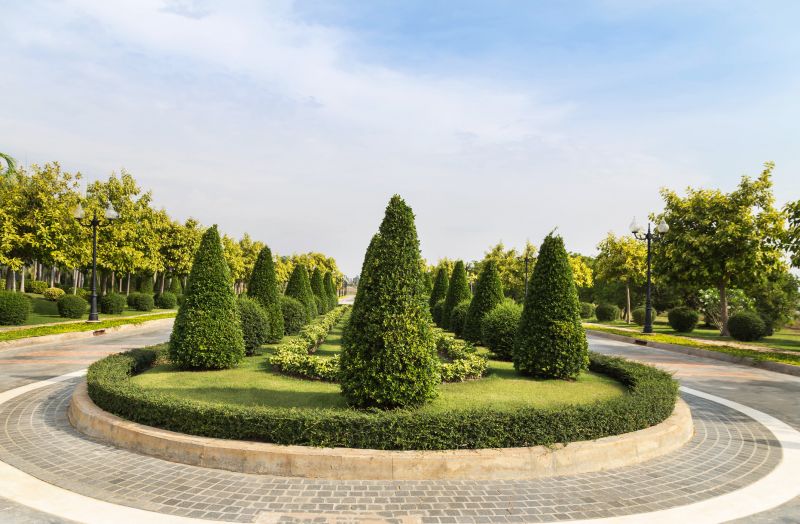 Symmetrically Shaped Shrubs